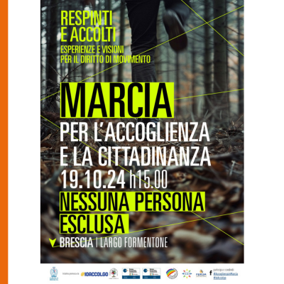 Marcia per l'accoglienza 19.10.2024 - Brescia