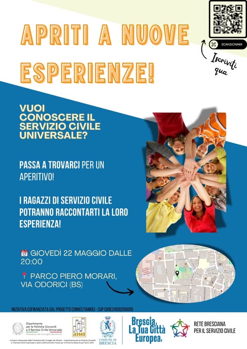 Aperitivo Servizio Civile 22 maggio 
